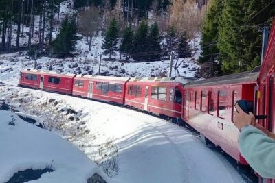 Bernina Red Train, Swiss Alps & St Moritz From Milan - St. Moritz in one day: short orientation, then real wandering time