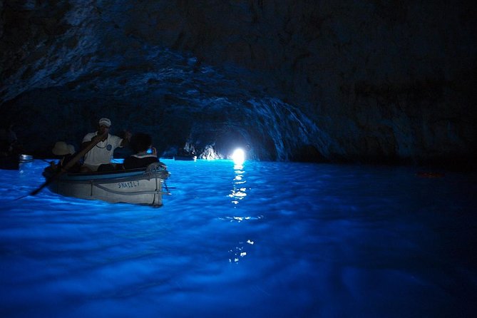 Capri Blue Grotto Small-Group Boat Day Tour From Sorrento - Capri From the Water: Grottos, Faraglioni, and Punta Carena