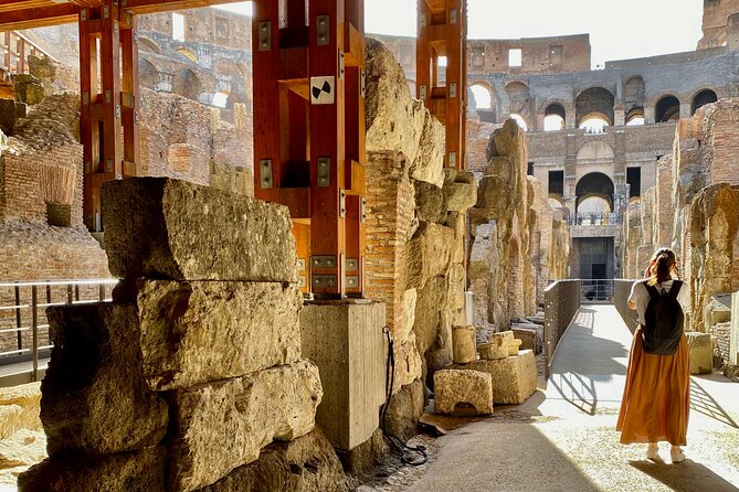 Expert Guided Tour of Colosseum Arena OR Underground, and Forum - Pacing, Walking, and Real-World Timing