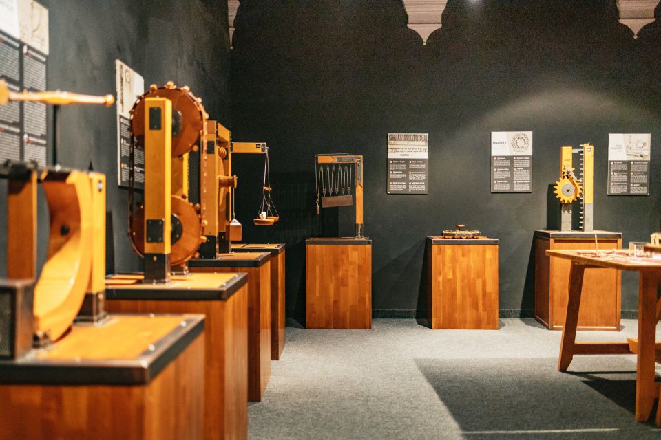 Florence: Leonardo Interactive Museum Entry Ticket - How the Museum Runs: Timed Entry, Self-Paced, Smartphone Audio