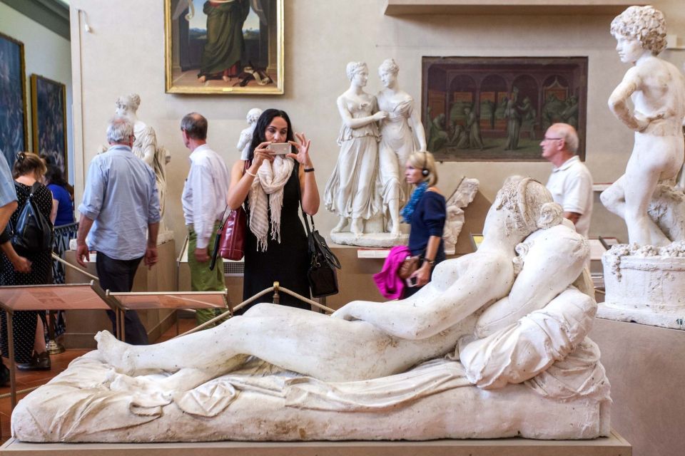 Florence: Michelangelo's David Priority Ticket & Audio App - Inside the Accademia: how David changes when you move