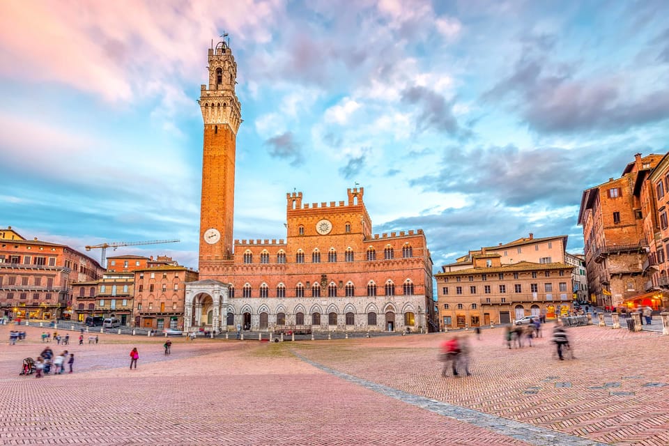 Florence: Pisa, Siena and San Gimignano Day Trip with Lunch - Siena: the medieval center, Piazza del Campo, and the value of an English guide