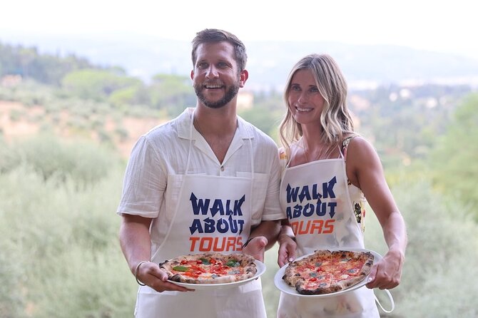 Florence Pizza or Pasta Class with Gelato Making at a Tuscan Farm - Pizza track: topping choices from the estate gardens and oven-baked results