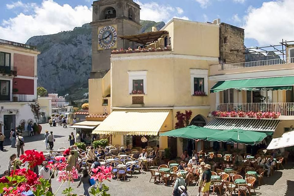 From Naples: Capri Guided Tour with Ferry Tickets & Minibus - Naples to Capri by hydrofoil: the part you want handled