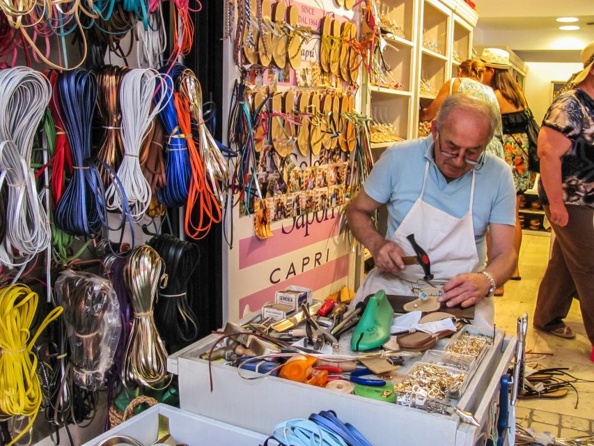 From Naples: Capri Guided Tour with Ferry Tickets & Minibus - Capri town and the Piazzetta: your classic Capri time block