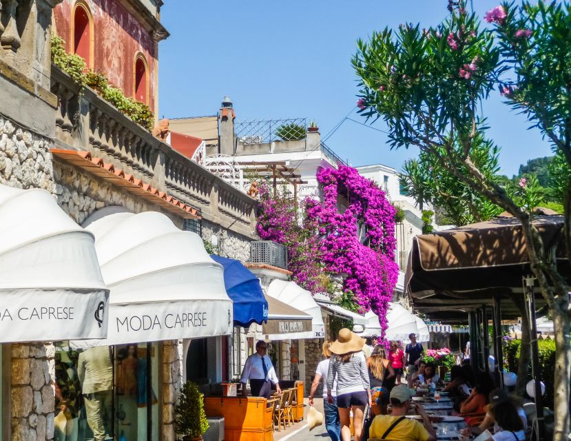 From Naples: Capri Guided Tour with Ferry Tickets & Minibus - Views over the Gulf of Naples and the Faraglioni moments