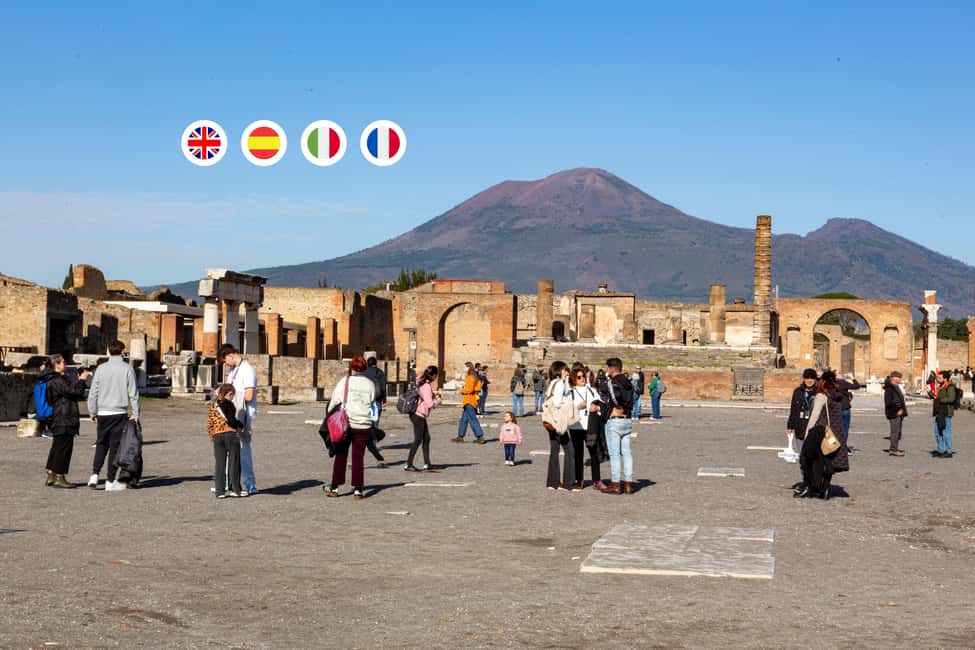 From Naples: Pompeii Skip-the-Line Entry Ticket and Tour - Naples Pickup: Multiple Meeting Points, Including Cruise Ports