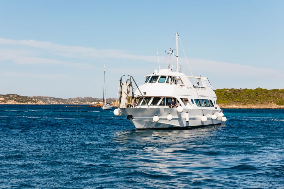 From Palau: La Maddalena Islands Full-Day Trip by Boat - Budelli from the water: Spiaggia Rosa photo stop and Porto della Madonna