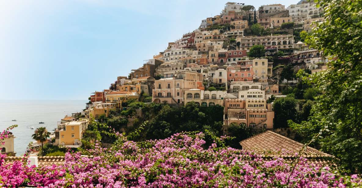 From Rome: Pompeii, Amalfi Coast and Positano Day Trip - Positano free time: Santa Maria Assunta, ceramics, and choosing your priorities