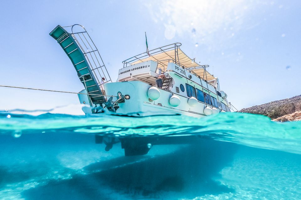 From Sardinia: La Maddalena Archipelago Full-Day Boat Tour - Food and Drinks Aboard: Cash-Only, Limited Menu, Fair Value