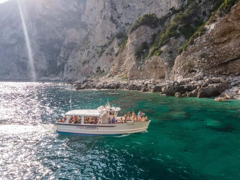 From Sorrento/Nerano: Amalfi and Positano Boat Tour - 9:00am boat departure: Li Galli and the Sirens story on the water
