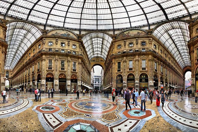 Milan Duomo & The Last Supper Skip-the-Line Small Group Tour - Galleria Vittorio Emanuele II and Piazza della Scala: the Milan power walk