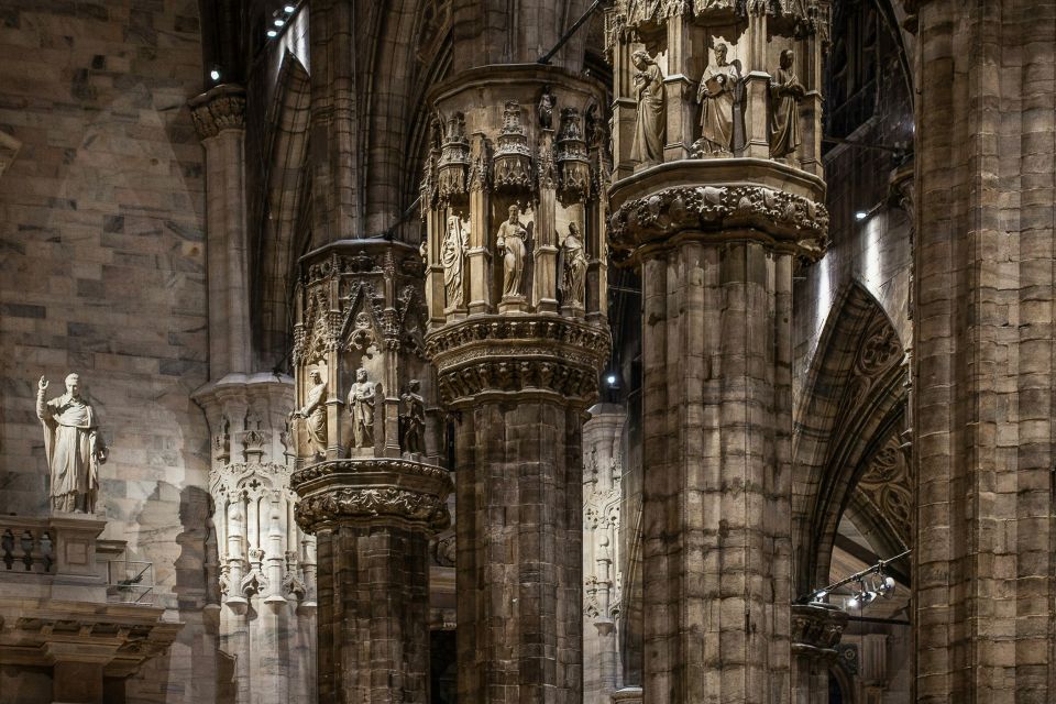 Milan: Milan Cathedral Direct Entrance - Terrace Excluded - Inside the Cathedral: Naves, Columns, and Stained Glass That Looks Like Light