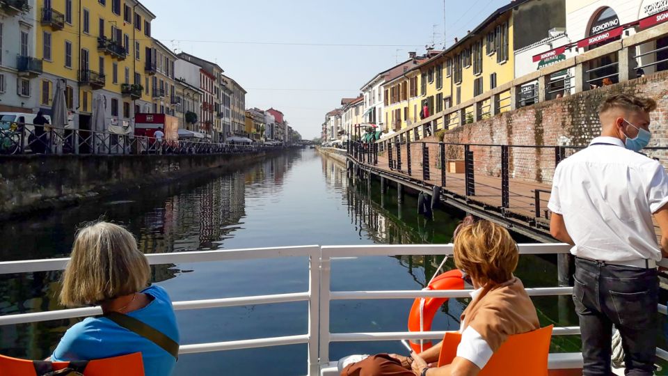 Milan: Navigli District Canal Boat Tour with Aperitivo - QR Code Info and Audio Guide: How Much Talking Should You Expect?