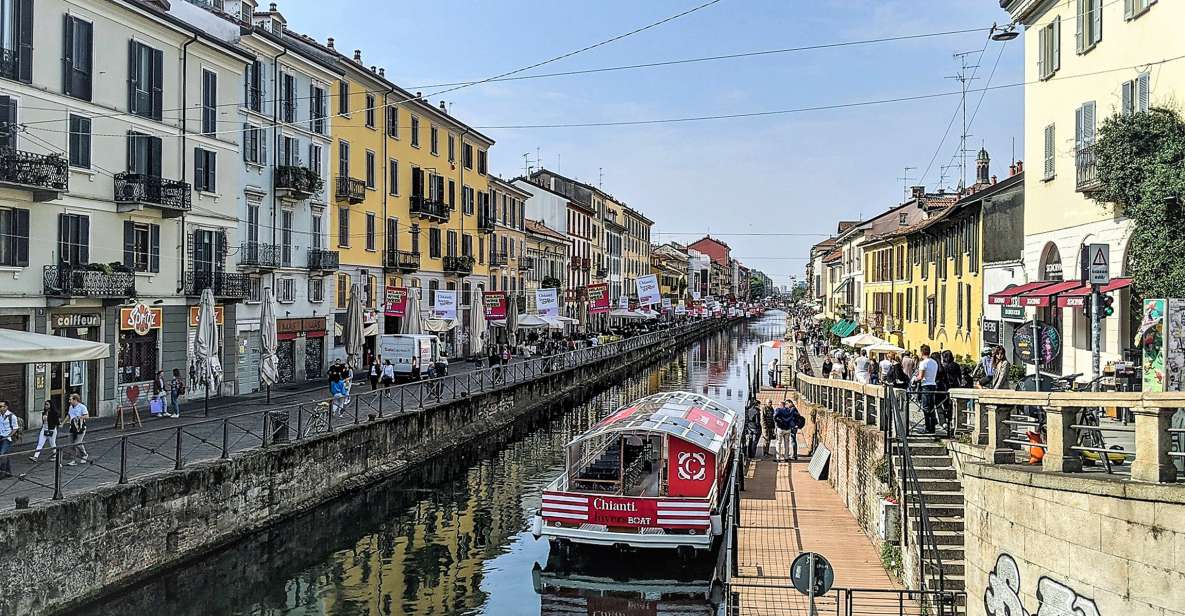 Milan: Navigli District Canal Boat Tour with Aperitivo - The Aperitivo on Board: What You Really Get for $41