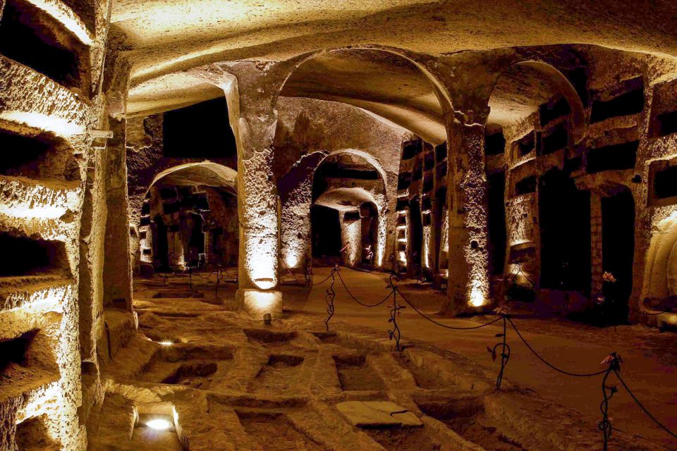 Naples: Catacombs of San Gennaro Entry Ticket & Guided Tour - Bishop Paul II’s Baptismal Font and the 8th-Century Refuge Story