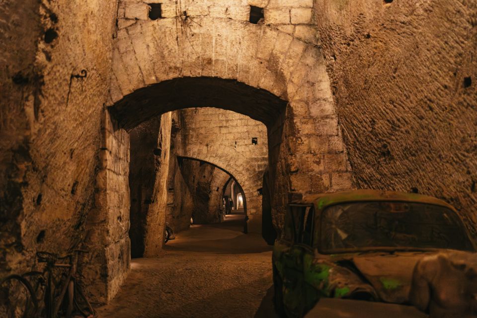 Naples: The Bourbon Tunnel Guided Tour with Entrance Ticket - Bourbon Tunnel in Naples: a time machine you walk through