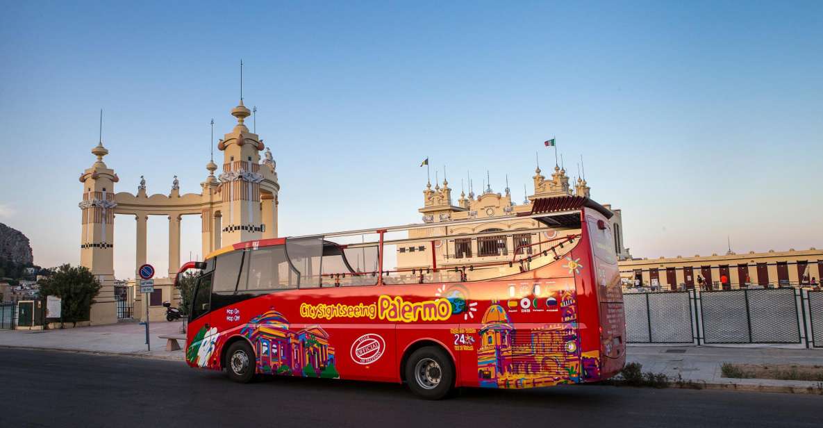 Palermo: Hop-on Hop-off Bus Tour 24-hour Ticket - Optional Add-On: Monreale and Mondello Beach Transfers