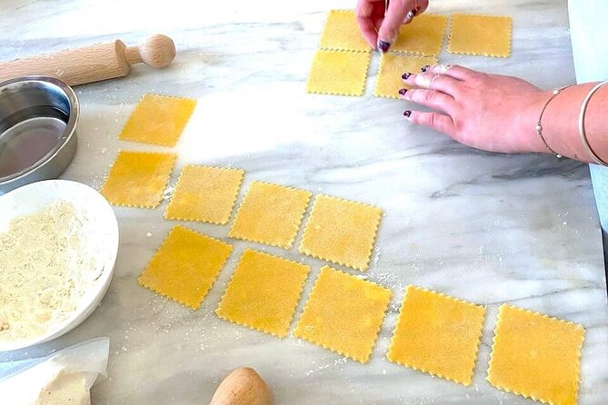 Pastamania - Florence Pasta Making Class - The Meal Part: Tuscan Wine Pairing and Three Plates You Can Eat