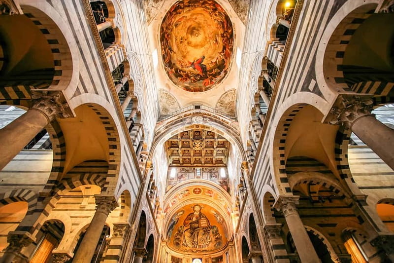 Reserved Entrance to Leaning Tower of Pisa & Cathedral - Climbing the Leaning Tower: 297 steps, rest spots, and no rails