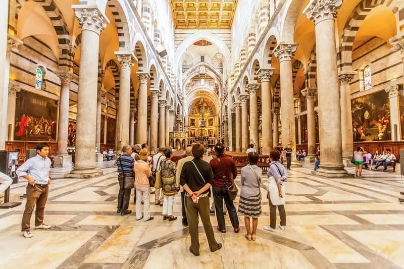 Reserved Entrance to Leaning Tower of Pisa & Cathedral - What the view is like from the top