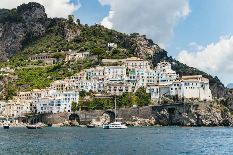 Rome: Amalfi Coast & Positano Day Trip with Coastal Cruise - Amalfi time with Cathedral focus: the part many people remember