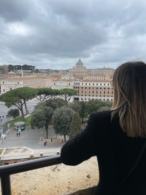 Rome: Castel Sant’Angelo Skip-the-Line Ticket & Audio Guide - Terrace views and Ponte Sant’Angelo photos: what to do with your time up top