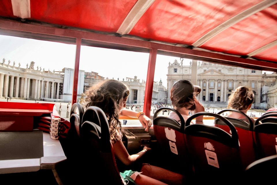 Rome: City Sightseeing Hop-on Hop-off Bus with Audioguide - Open-Top Comfort: Headphones, Wi-Fi, and the Audioguide Reality