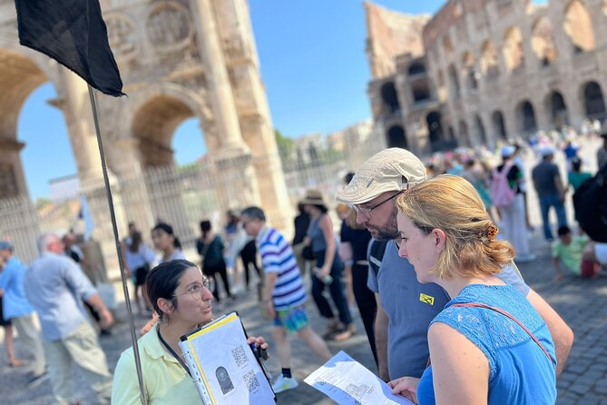 Rome: Colosseum Access with Official AI App & Arena Option - Meeting Point Near the Arch of Constantine: How to Find It Fast