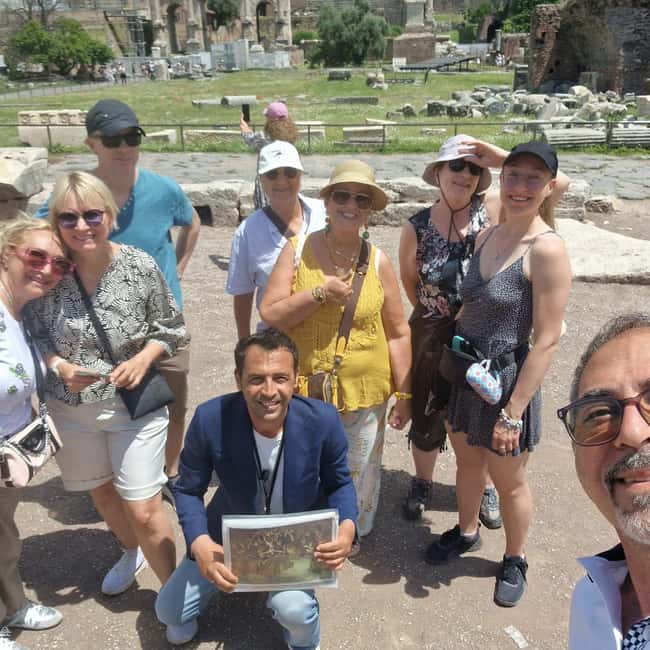 Rome: Colosseum, Palatine Hill and Roman Forum Guided Tour - Entering the Colosseum: arena, first-floor interior, and the terrace payoff