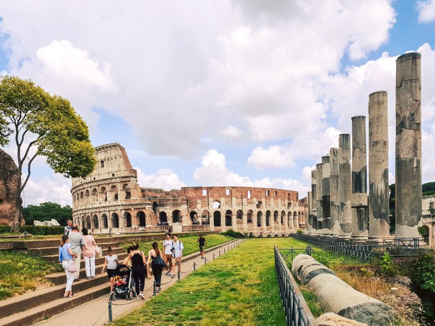 Rome: Colosseum, Palatine Hill and Roman Forum Guided Tour - Roman Forum in the valley: Via Sacra details to the Forum core