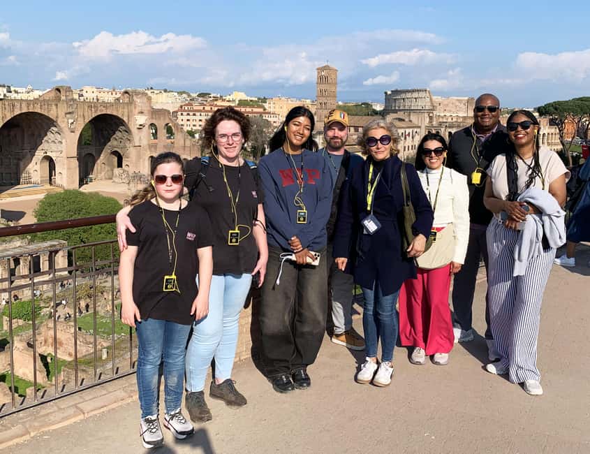 Rome: Colosseum, Roman Forum & Palatine Guided Tour - Getting In: Security Checks and the Real Timing