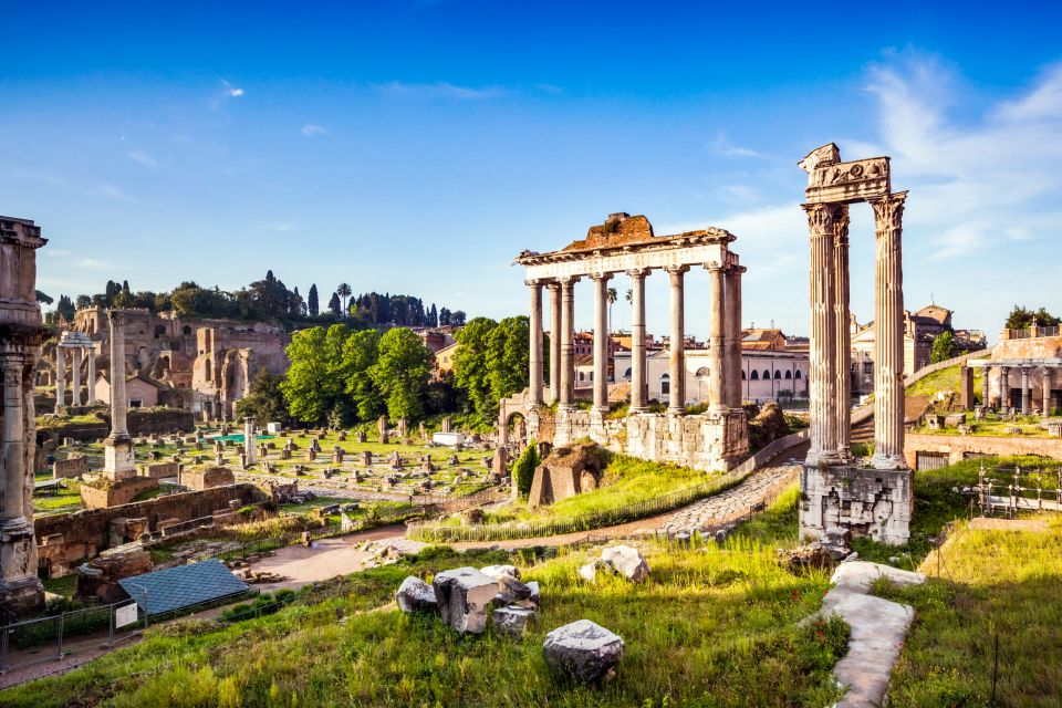 Rome: Colosseum, Roman Forum, Palatine with Multimedia Video - Where You Start: Touristation Aracoeli at Piazza Ara Coeli