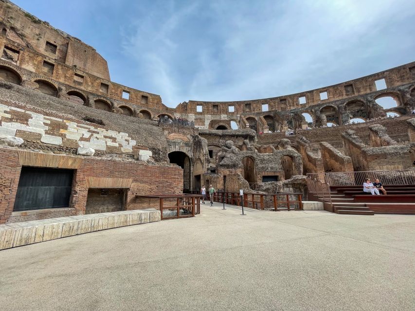 Rome: Colosseum Tour with Access to the Gladiator Arena - Time after the guided part: 30 minutes inside, then the Forum and Palatine