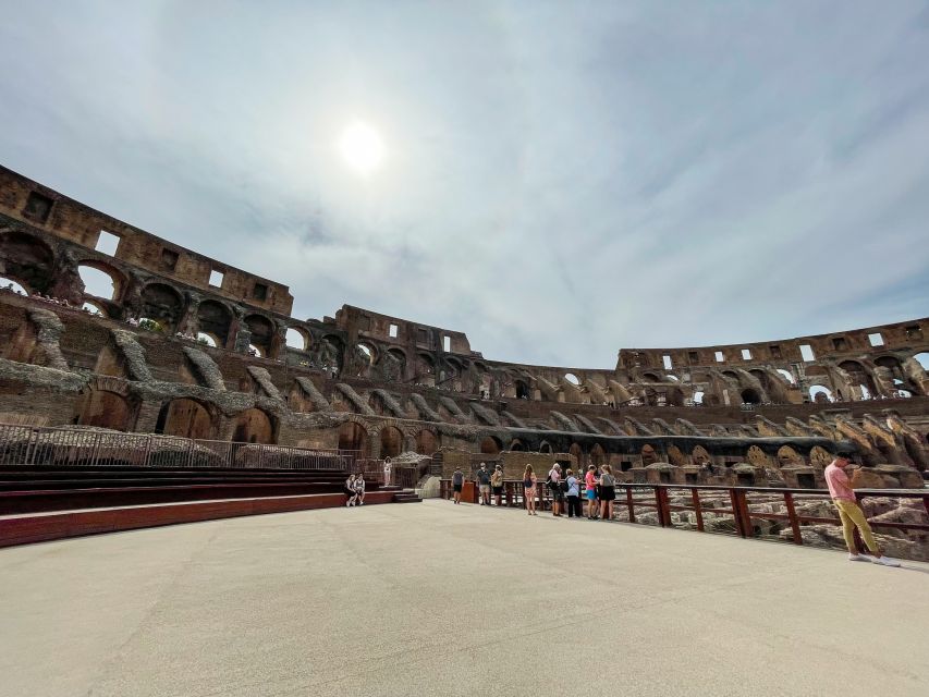 Rome: Colosseum Tour with Access to the Gladiator Arena - How the hour on the arena changes what you do next