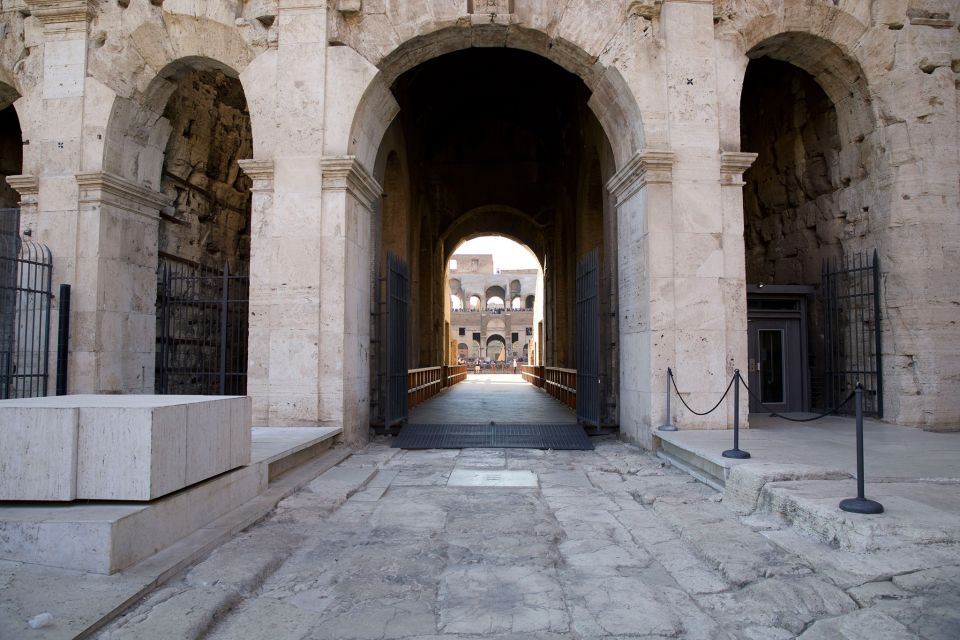 Rome: Colosseum Underground Small Group Guided Tour - Roman Forum access: where speeches, trials, and gladiators met