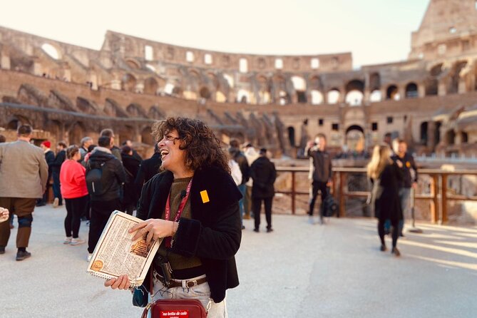 Rome: Colosseum with Arena, Roman Forum and Palatine Guided Tour - The Colosseum Stop: Ring Views, Stories That Make Stone Make Sense