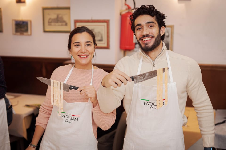Rome: Fettuccine Pasta Cooking Class in Rome's City Center - Who this fettuccine class is best for (and who should skip)