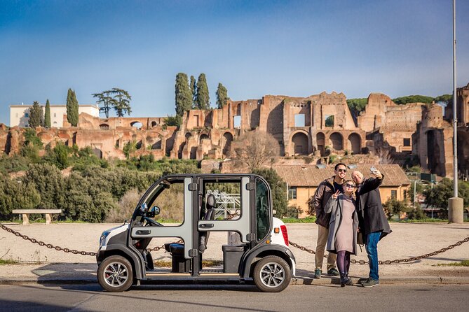Rome Highlights by Golf Cart Private Tour - Colonna Traiana and Augustus territory: stop for the “read-the-stone” moments