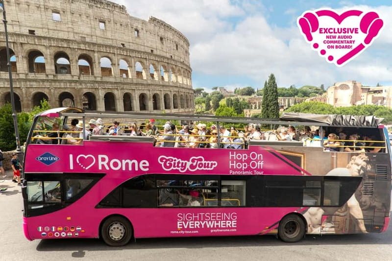 Rome: Hop-on Hop-off Sightseeing Bus Tour with Audioguide - Price and value: what $22 gets you
