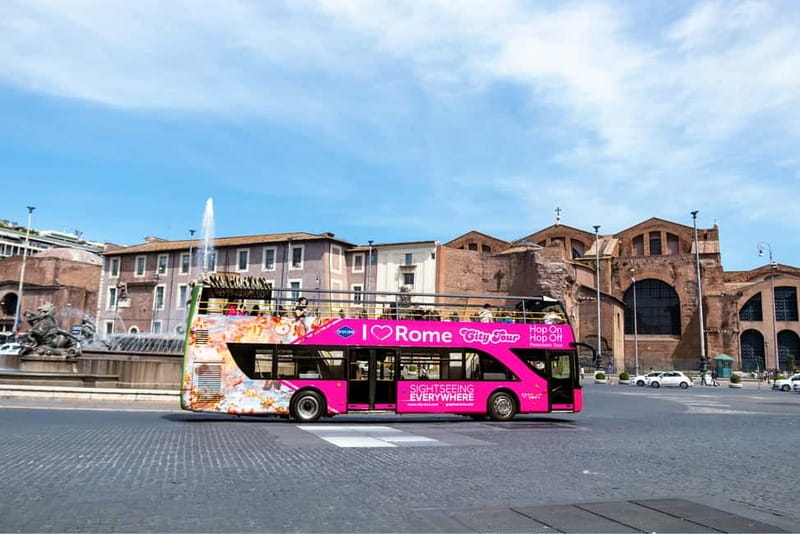 Rome: Hop-on Hop-off Sightseeing Bus Tour with Audioguide - Audio guide: how the narration improves your photos