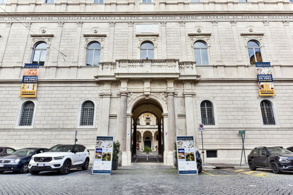 Rome: Leonardo da Vinci Exhibition Entrance Ticket - The wow factor: full-scale machines and 3D holograms