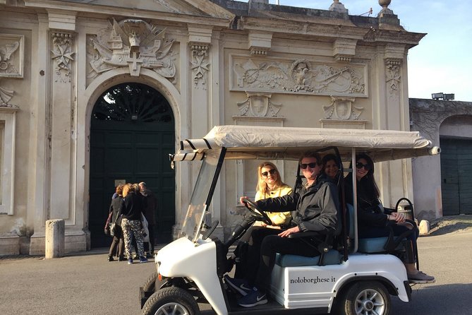 Rome on a Golf Cart Semi-Private Tour Max 6 with Private Option - Arch of Constantine to Palatine Hill: empire power, then the origin story