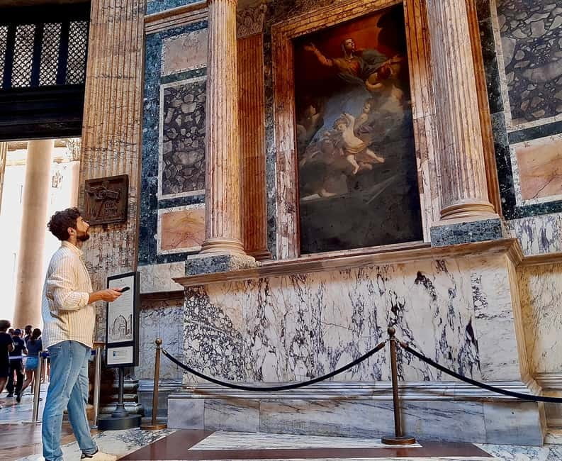 Rome: Pantheon Priority Entry Ticket & Audio Guide App - Inside the Pantheon: dome, Oculus, and the view that makes people quiet