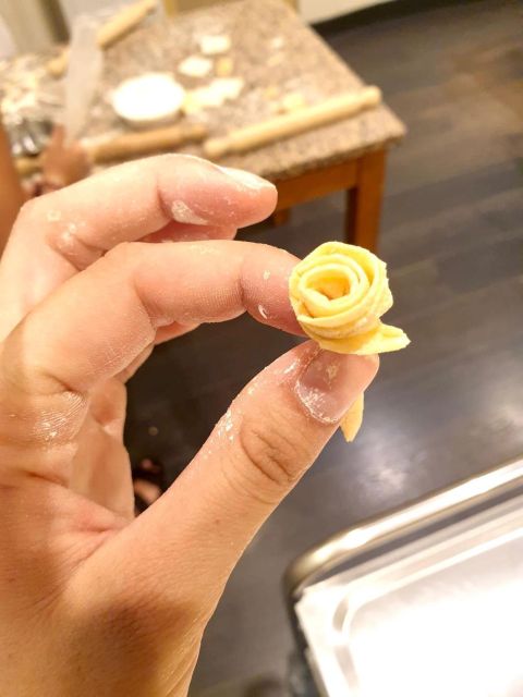 Rome: Pasta Making Class with Wine, Limoncello, and Dessert - Sauce choreography: tomato simmer vs. butter and sage at the last minute