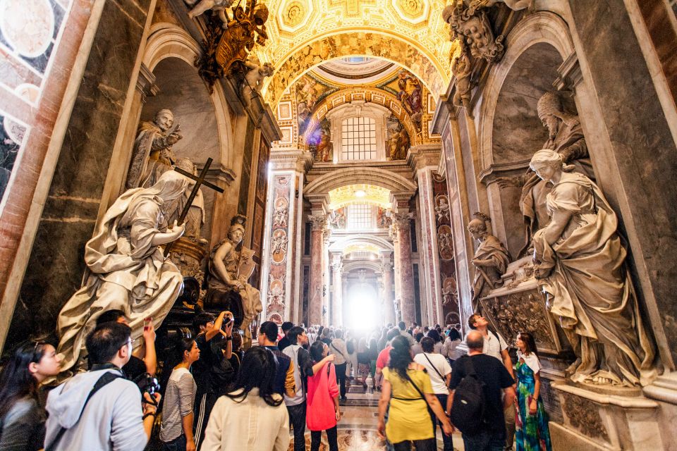 Rome: St. Peter's Basilica & Dome Entry Ticket & Audio Tour - Security, Dress Code, and Crowds: The Friction You Can’t Ignore