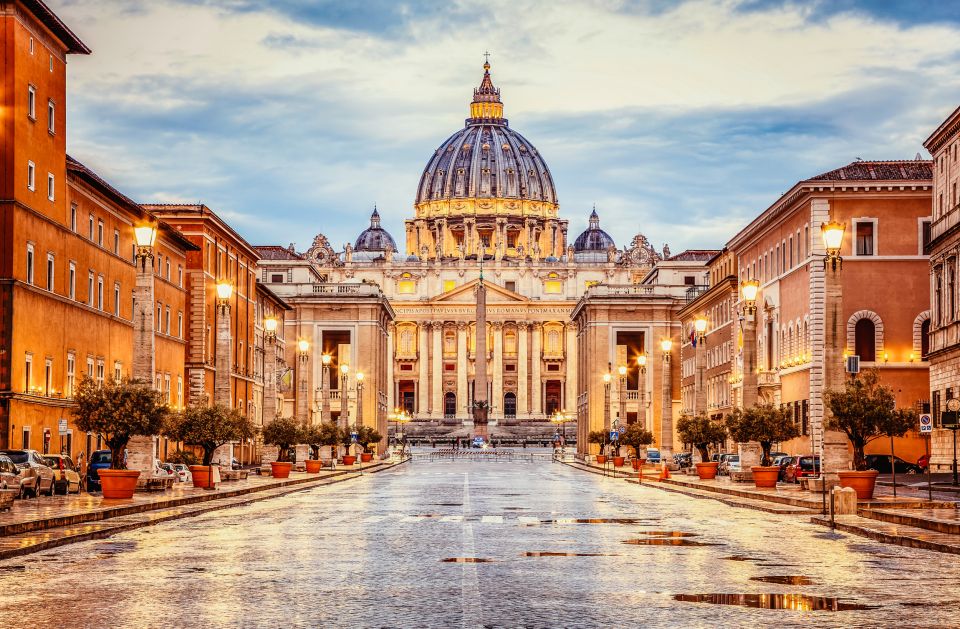 Rome: St. Peter’s Basilica Tour, Dome Climb & Reserved Entry - What you see at the first level and at the top