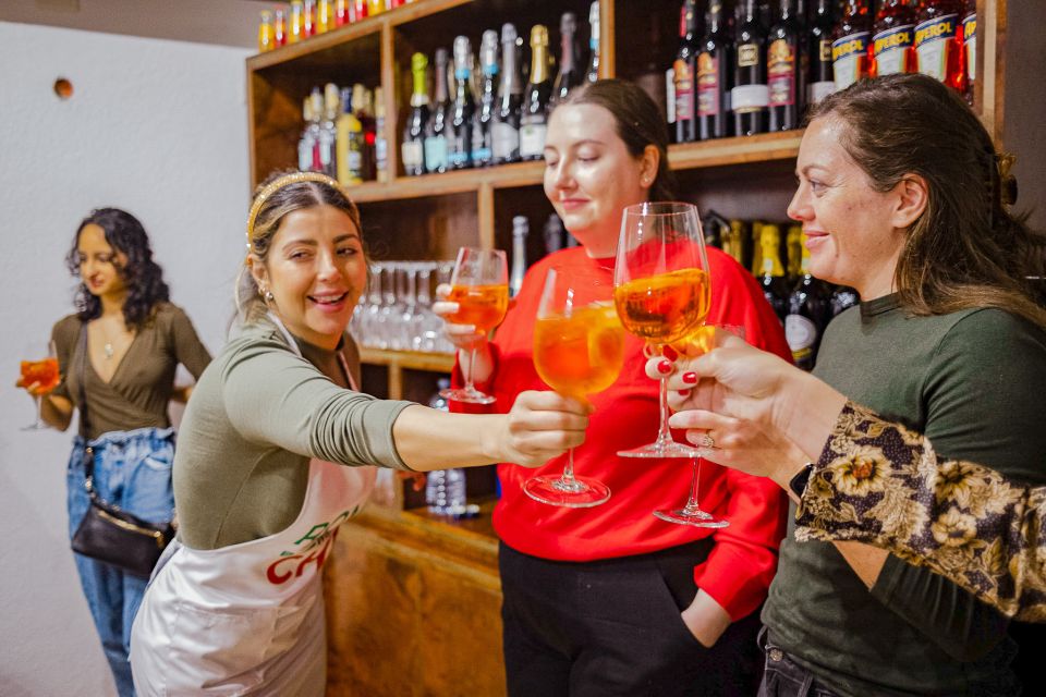 Rome: Traditional Pasta with Cocktails Cooking Class - Eating what you cooked: pacing, portions, and the social part