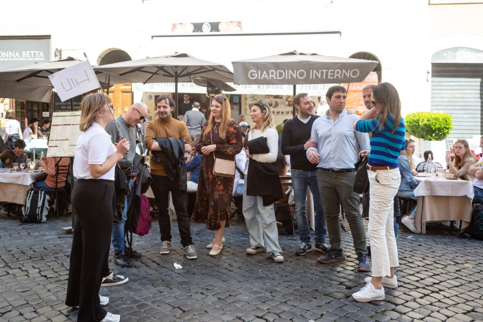 Rome: Trastevere & Campo de Fiori Street Food Walking Tour - Campo de Fiori Market: Suppli Hunting the Easy Way