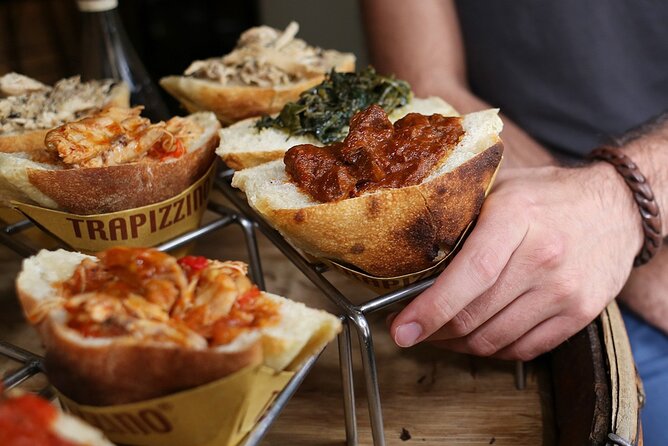 Rome: Trastevere Food tour with Free-Flowing Fine Wine - How the Trapizzino opening stop sets up the whole tour
